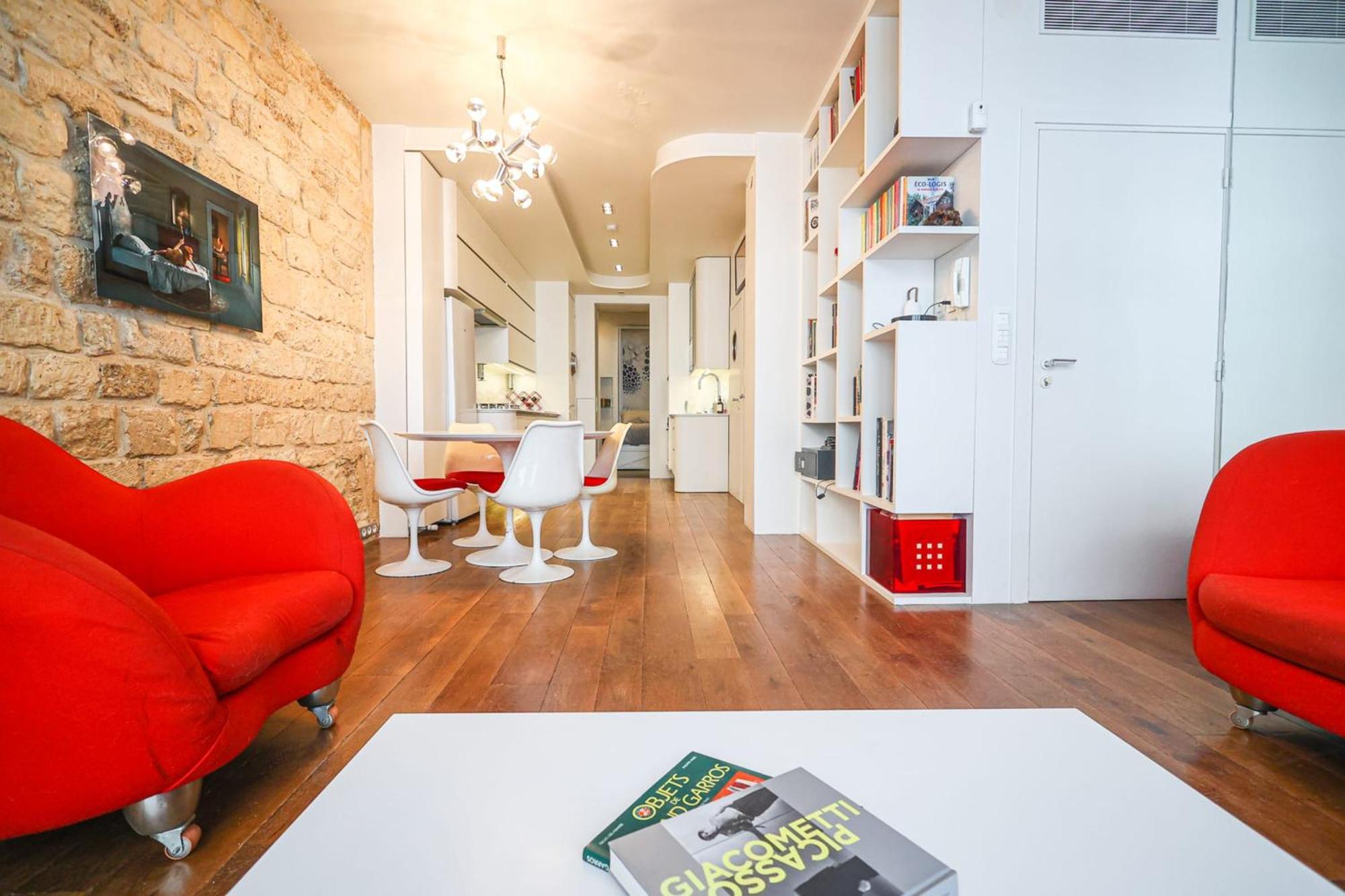 Elegant Appartement Climatise De 65 M2 Avec 2 Ch باريس المظهر الخارجي الصورة